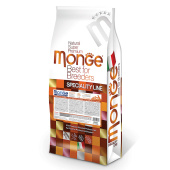 Monge Dog 15кг(цена за1кг) Specialty Monoprotein  для взрослых собак всех пород с уткой, рисом и картофелем