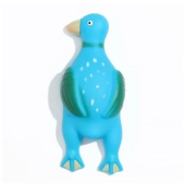 Игрушка пищащая Скромная утка для собак, 18 х 7 х 4 см, синяя   7159747		