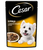Cesar кур. с зел овощами 28*85г, 10222801