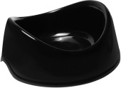Миска пластиковая Инь Ян, черная, 0,25л