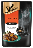 Шеба 75гр д/вз.кош желе телятина  28*75г