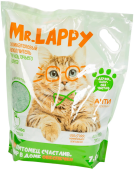 Наполнитель силик Mr.Lappy Зеленое яблоко 7,6 л.