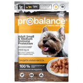 PROBALANCE IMMUNO PROTECTION ПАУЧ Д/СОБАК МАЛЫХ И СРЕДНИХ ПОРОД 85г 02РВ271