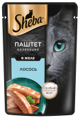 Шеба д/взр.кош паштет лосось 28*75г