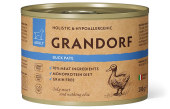 Консервы для собак грандорф паштет из утки 200 г