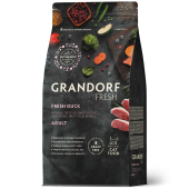 Grandorf fresh cat dult свежее мясо утки с бататом для кошек 2 кг