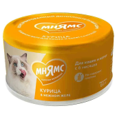 Мнямс пауч 80г для кош и котят старше 6 мес курица в нежном желе 