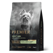 Premier dog Цена за 1 кг (8кг) lamb-turkey adult mini Ягненок индейка