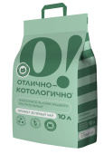 НаполнительО!Отлично-котологичнорастительныйЗеленый чай10л