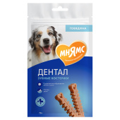 Мнямс Лак DENTAL для собак Зубные косточки 70г 