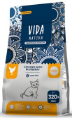 VIDA NATIVA 320гр для котят из курицы с черникой 