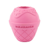 Игрушка Mr.Kranch для собак Мороженое 8*9 см розовая с ароматом бекона (34004)