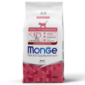Monge Cat 400 гр Monoprotein для КОТЯТ с говядиной 