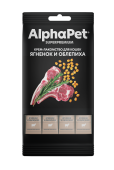 AlphaPet 0,048кш крем лакомство ягненок облепиха для кошек
