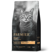 Premier Cat 2кг Turkey ADULT (Свежая индейка для кошек) 													