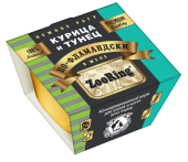 ZooRing Конс.75гр. для кошек и котят Рагу в желе Курица и Тунец по-Фламандски 