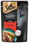 Шеба д/взр.кош паштет говядина 28*75г