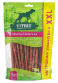 ЛАКОМСТВО TITBIT КОЛБАСА ПАРМСКАЯ Д/СОБАК ВСЕХ ПОРОД XXL 350г 024331
