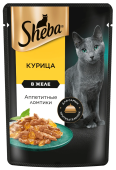 Шеба вз.кош курица желе 28*75г