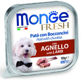 Monge Dog Fresh консервы для собак ягненок 100г (30410)