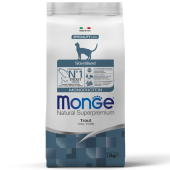 Monge Cat 1,5 кг Monoprotein Sterilised Trout стерил кош с форелью 