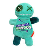 85054 Игрушка для собак Кукла-Вуду зеленая 17,5 см, серия MONSTER VOODOO