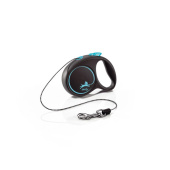 РУЛЕТКА FLEXI BLACK DESIGN XS Д/СОБАК 3м 8кгТРОС ГОЛУБОЙ 3234	
