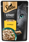 Шеба Craft слайс кур в соусе 28*75г, 10231507