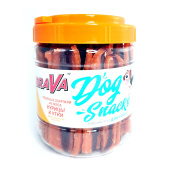 Лакомства Brava д/собак (цена за 1шт) Ломтики из мяса куры и утки 700г