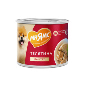 Мнямс 200гр Паштет из телятины для собак ФИТНЕС 