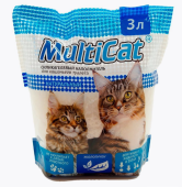НАПОЛНИТЕЛЬ MULTICAT 3л (СИЛИКАГЕЛЬ БЕЛЫЙ)