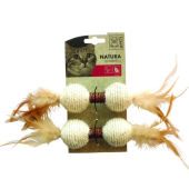 Игрушка для кошек с кошачьей мятой NATURA гантели MPets 20601199