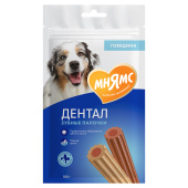 Мнямс Лак DENTAL для собак Зубные палочки с говядиной 100г (32035)