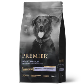 Premier Dog 1кг SalmonTurkey ADULT Medium (Свежее филе лосося с индейкой для собак средних пород) 