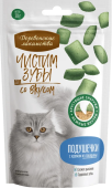 Дерев Лак ЧИСТИМ ЗУБЫ Д/КОШЕК ПОДУШЕЧКИ С КРЕМОМ ИЗ ГОВЯДИНЫ 30г 