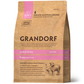 GRANDORF DOG 1кг Lamb Turkey puppi ягненок ндейкой для щенков
