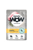 AlphaPet WOW 85г пауч д\котят индейка ломтики в соусе