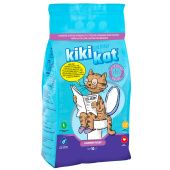 Наполнитель KikiKat 10 л бентонит комкующ Лаванда 