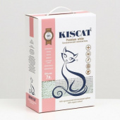 Наполнитель 7л KISCAT Premium White Micro
