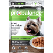 PROBALANCE SENSITIVE ПАУЧ Д/СОБАК С ЧУВСТВИТЕЛЬНЫМ ПИЩЕВАРЕНИЕМ 85г 02РВ272