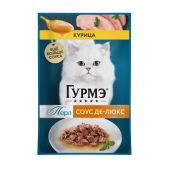 Гурме ПЕРЛ д/К СоусДеЛюкс Курица 75гх26