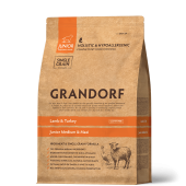 GRANDORF DOG 3кг Lamb Turkey Junior (ягненок с индей для юниор)