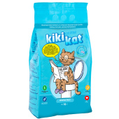 Наполнитель KikiKat 10 л бентонит комкующ Горная свежесть 