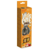 Little One: палочки 55гр*2шт д/хомяков, крыс, мышей и песчанок с фруктами и орехами