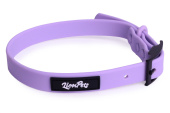 Ошейник из биотана LionPets с металлической пряжкой LPO-00520-6 (Сиреневый) (Размер M обхват шеи 25-40 см, ширина 1,9 см)