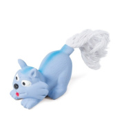 Игрушка MINI DOGS из латекса Котенок с веревкой, 75/165мм 