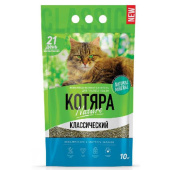 Наполнитель 10 л КОТЯРА Компующийся пакет