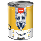 Wanpy Dog Консервы для собак из говядины, 375 г (33005)