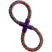 0061XJ Игрушка для собакВеревка-восьмёрка360ммTriol