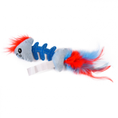 Petstages игрушка для кошек Play Fish Bone голубая (30014)